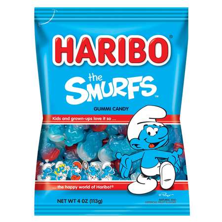 HARIBO Haribo Confectionery Smurfs 4 oz., PK12 30501